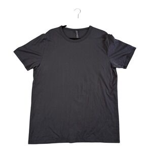 Lululemon‎ ABC Classic Fit TShirt Mens XL Black Short Sleeve Cotton Blend